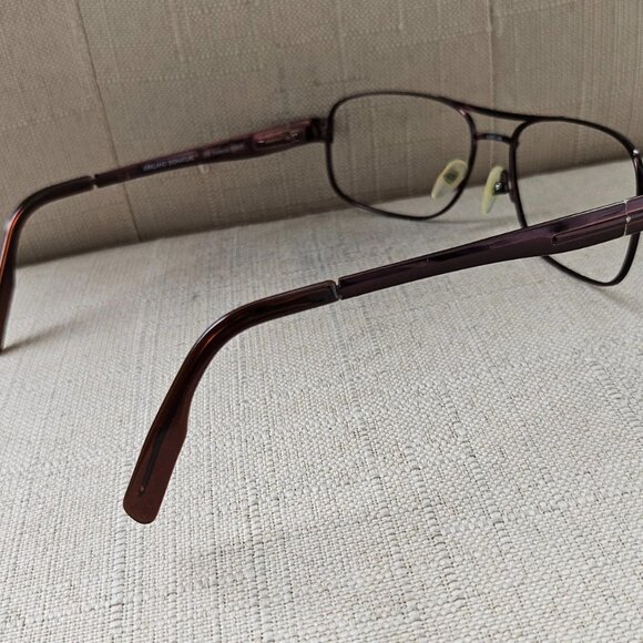 Kirkland Signature Men Glasses Sunglasses Frame Bronze Tone Metal Eyeglasses - Picture 5 of 11